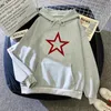 Sweats à capuche pour femmes Star Girl Y2k Femmes Gothique Harajuku Survêtement drôle Haut à manches longues Vêtements