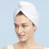 Ręcznik Lilysilk Silk Szybkie suszenie HATS Czapki Pure 100 Funkcjonalna czapka do kąpieli stałe akcesoria mikrofibry