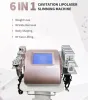 Alta calidad 6 en 1 cavitación lipolaser máquina de adelgazamiento 40K Dispositivo de ultrasonido RF eliminación de grasa quema de grasa modelado del cuerpo perder peso belleza s