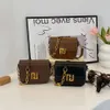 PU Crossbody Осень Зима Новый Простой, функциональный и универсальный стиль Черная маленькая квадратная модная женская сумка на одно плечо 2024 Скидка 78% в магазине оптом