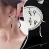 dangle earrings long tailed fox lod for women animals stud 2024パンクヒップホップハロウィーンコスプレファッションジュエリー