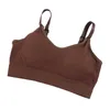 BRAS WOMENS BH TUBE TOP CROP TOP KVINNA Sömlös bakre utomhussport Underkläder BH för kvinnor Cotton FEMA YQ240203