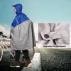 Impermeabili Impermeabile Impermeabile Donna/Uomo Poncho antipioggia per esterni Zaino Design riflettente Ciclismo Arrampicata Escursionismo Copertura da viaggio