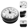 Wall Clocks Vintage Decor Bathroom Clock Waterproof Suction Cup Pocket Watch Ornament