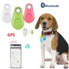 Köpek Giyim Pet Pet Smart GPS Tracker Mini Anti-Lost Bluetooth Bulucu İzleyici Cat Kids Araba Cüzdan Anahtar Bulucu Yakası Aksesuarları