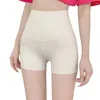 Culottes pour femmes Femmes Shorts de sécurité taille haute maigre sans couture façonnant le ventre contrôle sous-vêtements élasticité vêtements d'extérieur