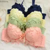 BRAS Moda Brassiere Kadınlar Seksi Seksi Dantel Bralette Çiçek Balya Sütyenli kadın iç çamaşırı bir B fincan iç çamaşırı yumuşak çok renkli yq240203