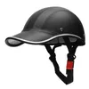 Motorradhelme Halbe Baseballkappe Helm Fahrrad Männer Klassischer Roller Berglicht Frauen Anti-UV-Sicherheitsschutzhelm Vespa