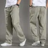 Men's Cargo Pants Summer Spring Cotton Work Wear In Large Size 6XL Casual Climbing Joggers Sweatpants Hombre Autumn Trousers 240126