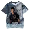 T-shirts pour hommes Série TV Teen Wolf T-shirt 3D Imprimé Hommes Femmes Mode Streetwear O-Cou Harajuku T-shirts surdimensionnés Tops