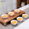 Teetassen 40 ml chinesisches Set Teetasse handbemalte Keramiktasse Puer Oolong individuelle Geschenke Haushalt Trinkutensilien