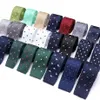 Nackband sitonjwly 5 5 cm mens kostymer stickad slips slips för bröllopsfest tuxedo casual polka prickar mager gravatas cravats cus189f