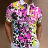 Herren Polos Man Sport Poloshirts Casual Male Holiday Golf Übergroße Sommer Kurzarm T-Shirts 3D-gedruckte Alltagskleidung