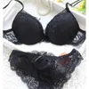 BRAS SETS SEXY Women Push Up Bh Set Candy Colors spets Floral broderi Brassiere Lingerie Underwear 32/34/36 B