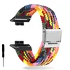 Bracelets de montre bracelet pour Huawei Fit 2 bandes en Nylon tressé tissé bracelet de montre réglable bracelet de remplacement