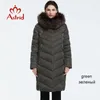 Trenchs de femmes Astrid 2024 Arrivée d'hiver Doudoune Femme avec un col de fourrure Vêtements en vrac Vêtements d'extérieur Manteau de qualité FR-2160