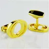 Luxurys Designer Brand Cuff Link High Quality Fashion Jewelry Men Men Classic Letter