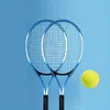 KMT 2pcs Tennis Rackets for Adults Racquets Set Included Bag Sports Exercise Racquet Youth Games Outdoor 240124