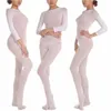 Chaussettes de danse couleur peau pour femmes, vêtements une pièce, Sexy, rembourré, chair, manches longues, ouvert sans entrejambe, corps complet B