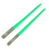 Chopsticks 1 par Lysande LED Glowing Light Chop Sticks Återanvändbara Portable Lightup Sabers Chopstick Home Kitchen Table Tools Tools Tools