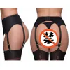 Garters Sexy Garter Belt Women High Waist Mesh Suspender Female Lady Elastic Lingerie Femme Night Club