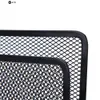 Malha organizador de mesa arquivo armazenamento pasta titular rack metal bandeja papel escritório 240125