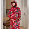 Trenchs pour hommes Manteaux de grande fleur du Nord-Est Long Harbin Ice Tourism Group Vêtements Tendance et même style pour femmes Tour en plein air