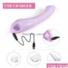 Autres outils de soins de la peau Vibrateurs Nxy Tracys Dog Bendable Finger Shaped Pecker G Spot Vibrateur Psator avec deux moteurs 5 Psating 10 Woma Dh6Vj