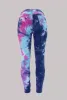 Women Casual Jeans Tie Dye Colored Ripped Distressed Knees Holes Fashional Design High Waist Pencil Pants High Quality