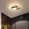 Plafonniers Moderne LED Allée Lumière Nordique Maison Surface Montée Lustre Pour Chambre Salon Couloir Décor Intérieur Lampe Suspendue