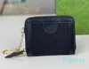 2024 Genuine Leather All-match ladies single zipper Classic purses leather wallets Womens wallet