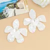 Baumelnde Ohrringe ZOSHI Große Blume Acryl Anhänger Für Frauen Anmutige Damen Hochzeit Schmuck Drop Femme