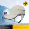 Ball Caps Summer Waterproof Baseball Hats For Men Women UPF 50 Foldable UV Protection Hiking Beach Fishing Safari Quick Dry