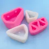 Baking Moulds Mini Cheese 3D Mold Handmade Candle Soap Silicone DIY Decorating Tool Chocolate Ice Cream Mousse Cake