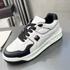 Männer Freizeitschuhe Damenschuhe Designer Leder Schnür-Sneaker Dame Plattform Lauftrainer vl Dickbesohlte Damen-Turnschuhe Größe US4-US10 Mit Box