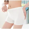 Kvinnors trosor shorts sommarboxare cool elasticitet kvinnlig under byxor säkerhet spets damer is silk moderna moda högt