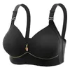 Bras Nouveau Non magnétique mince tasse brillant gros Mm soutien-gorge grande taille sans armatures confortable respirant rassemblé femmes sous-vêtements YQ240203