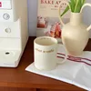 Tasses en céramique de mode coréenne, tasse à café, thé au lait, tasses de bureau, verres, cadeau d'anniversaire pour amis