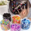 Accessoires de cheveux 500pcs épaissis audacieux Disposables liés aux enfants