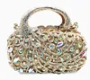 BL131 Colorful Phoenix Style Diamond Embedding Dinner Bag Women's Handbag New Product 240203