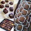 Baking Moulds 1pcs 40-Cavity Square Silicone Chocolate Molds Jelly Candy Truffles Mold Ice Cube Tray Grid Fondant Mould Cake Decorating