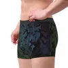 Mutande Novità Boxer Pantaloncini mimetici Mutandine Slip Uomo Intimo Traspirante Per Homme S-XXL