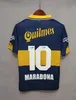 84 95 96 97 98 99 Boca Juniors Retro Soccer Jersey Maradona Roman Caniggia Riquelme Palermo Gago 99 00 01 02 03 Football قمصان Maillot Camiseta de Futbol 04 05 06 81 0