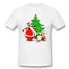 メンズTシャツ高品質Oネック100コットンアスターとオベリクリスマスTシャツAsterix Obelix All Sea Sleeve Short