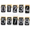 Outdoor Wall Lamps Solar Power LED Light Sign House El Door Address Plaque Number Digits Plate340y