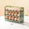 Egg Storage Box Refrigerator Organizer Food Containers Freshkeeping Case Holder Tray Dispenser Kitchen Boxes 240125