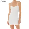 Robes décontractées Nibber Sexy Dentelle Blanc See-through Mini Femmes 2024 Summer Party Night Élégant Bow Bodycon Robe courte Stretch Slim Mujer