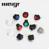 Smart Home Control 5 PCS KCD1 16.5mm 3A/250VAC Round Boat Rocker Switch On-Off Snap SPST 2Pin 3Pin Power Push Button