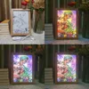 Gece Işıkları Anime Led Po Çerçeve Lambası Genshin Etki Xiao Zhongli Sanat Tasarım Işık Şeytan Slayer Ev Dekoru Çocuk Odası Hediyesi