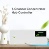 Smart Home Control 8-Channel Concentrator Hub Controller 8 Sub-chamber Electric Valve Box For Underfloor Heating System Air Conditioner